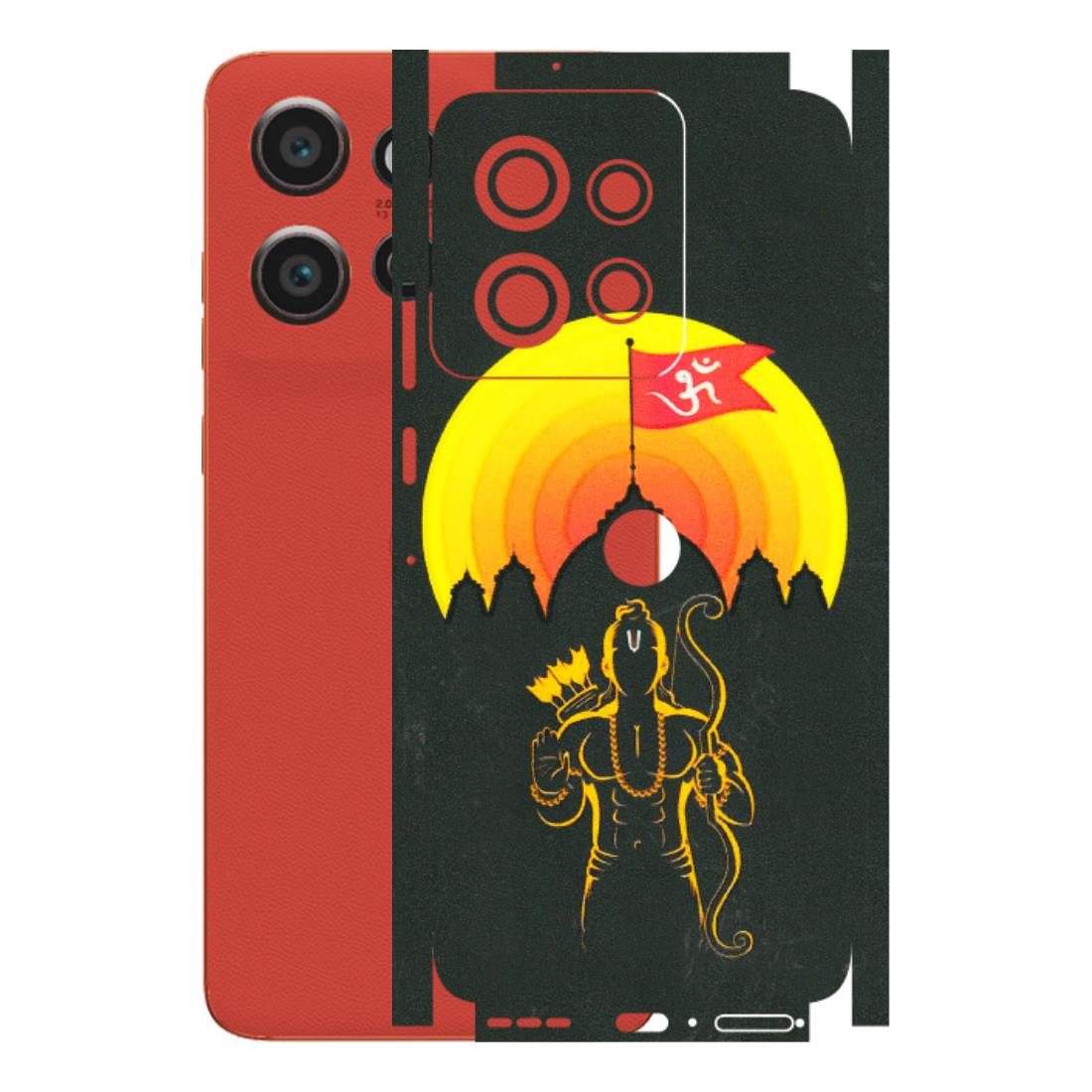 Motorola Phone Skins (All Models) - Lord Ram - 3D Embossed Finish (L-132) Motorola Edge 50 Neo (5G)
