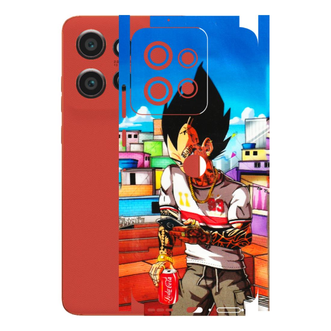 Motorola Phone Skins (All Models) - Vegeta - 3D Embossed Finish (L-136) Motorola Edge 50 Neo (5G)