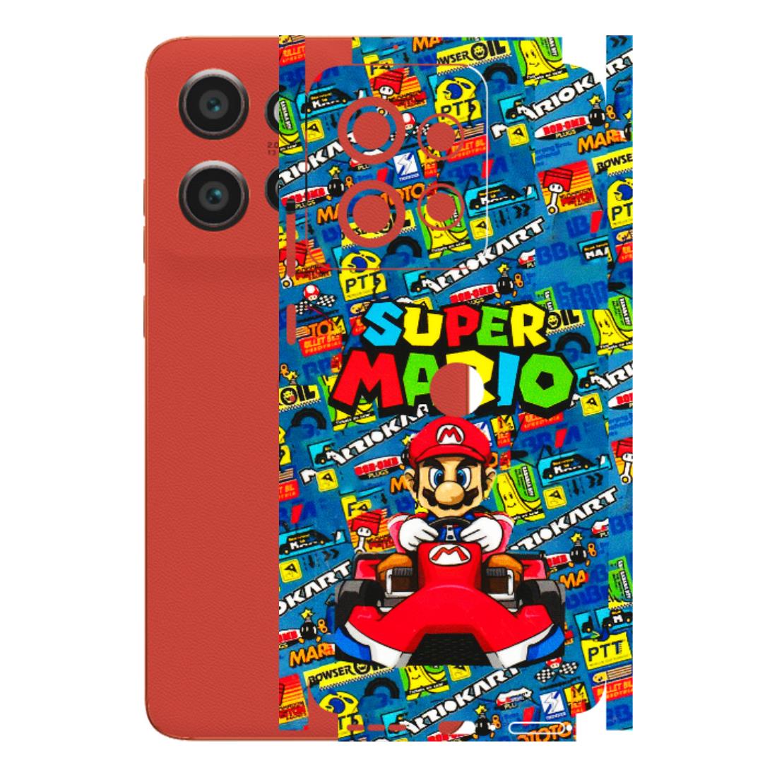 Motorola Phone Skins (All Models) - Super Mario Kart - 3D Embossed Finish (L-140) Motorola Edge 50 Neo (5G)