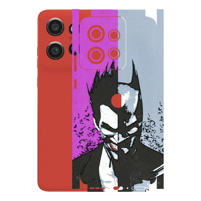 Motorola Phone Skins (All Models) - Batman & Joker - 3D Embossed Finish (L-143) Motorola Edge 50 Neo (5G)