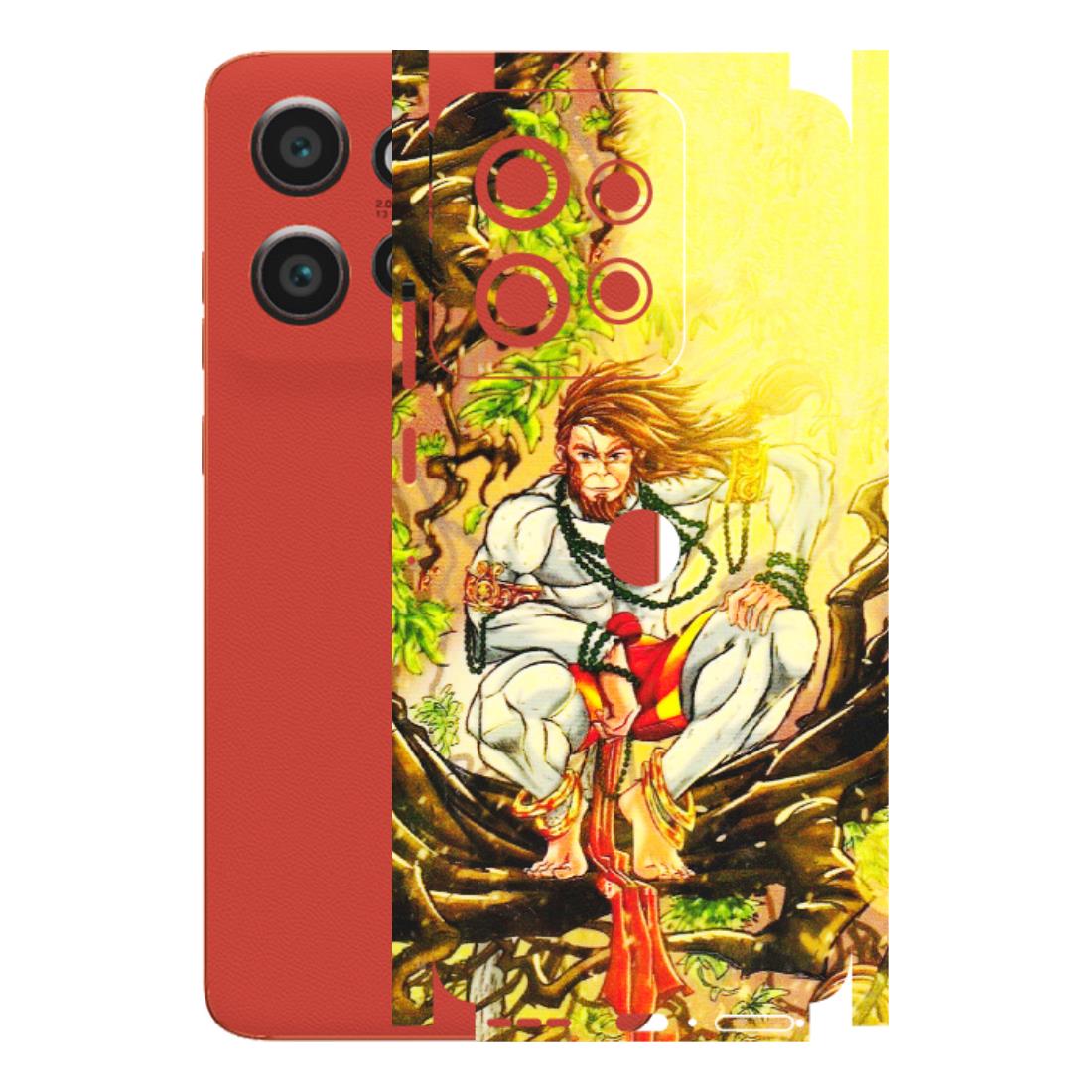Motorola Phone Skins (All Models) - Lord Hanuman - 3D Embossed Finish (L-152) Motorola Edge 50 Neo (5G)