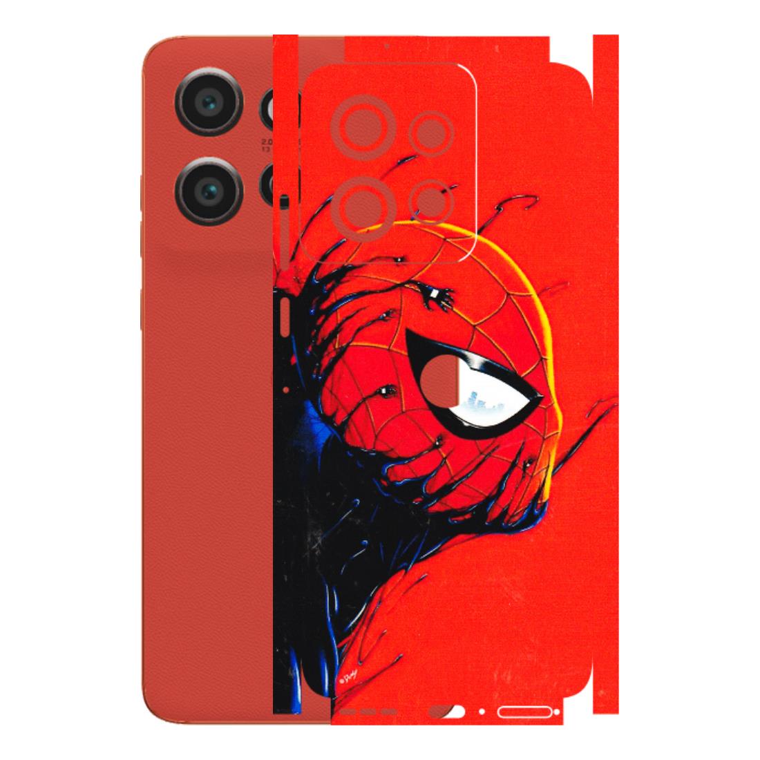 Motorola Phone Skins (All Models) - Spiderman Face Venom - 3D Embossed Finish (L-165) Motorola Edge 50 Neo (5G)