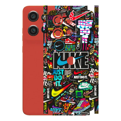 Motorola Phone Skins (All Models) - Just Do It Doodles - 3D Embossed Finish (L-166) Motorola Edge 50 Neo (5G)