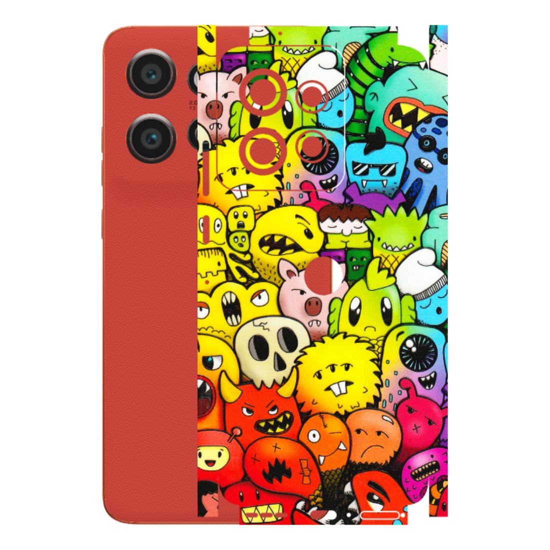 Motorola Phone Skins (All Models) - Angry Funkies - 3D Embossed Finish (L-169) Motorola Edge 50 Neo (5G)