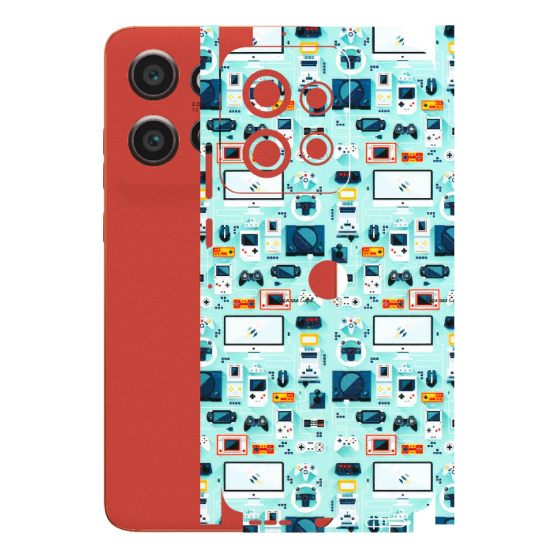 Motorola Phone Skins (All Models) - Gadgets Doodle - 3D Embossed Finish (L-184) Motorola Edge 50 Neo (5G)