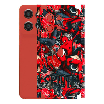 Motorola Phone Skins (All Models) - SpiderMan Cool - 3D Embossed Finish (L-188) Motorola Edge 50 Neo (5G)