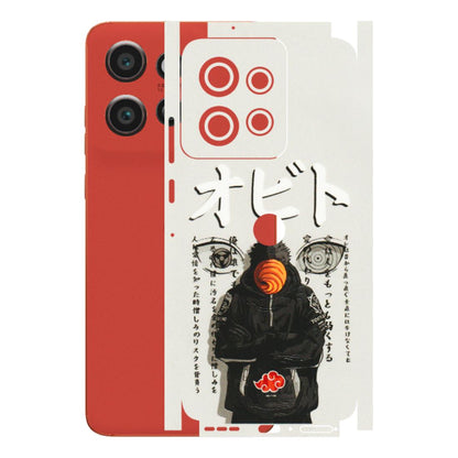 Motorola Phone Skins (All Models) - Obito Anime Eye - 3D Embossed Finish (L-19) Motorola Edge 50 Neo (5G)