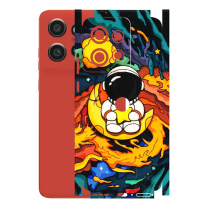 Motorola Phone Skins (All Models) - Baby Astronaut - 3D Embossed Finish (L-197) Motorola Edge 50 Neo (5G)