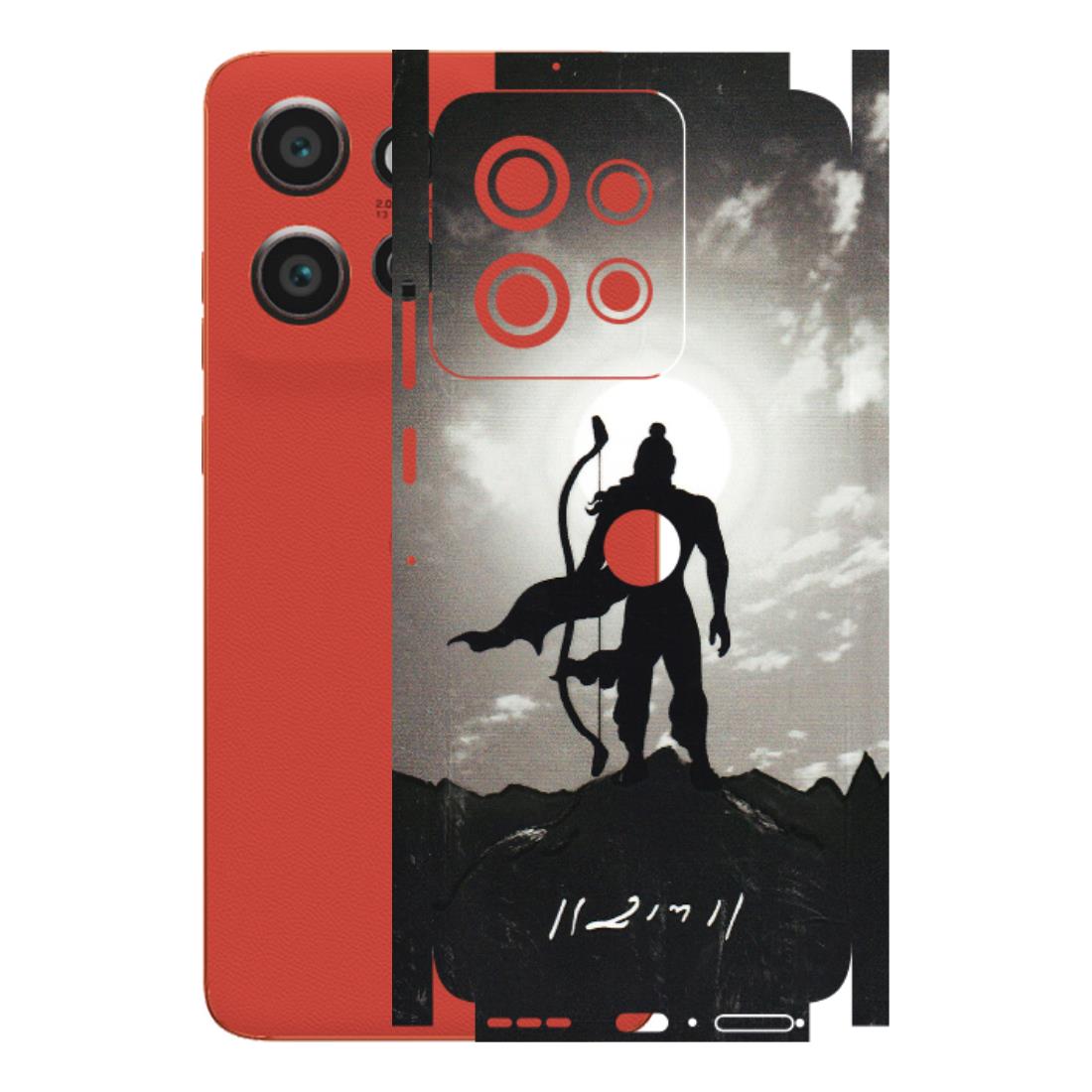 Motorola Phone Skins (All Models) - Jai Siya Ram - 3D Embossed Finish (L-200) Motorola Edge 50 Neo (5G)