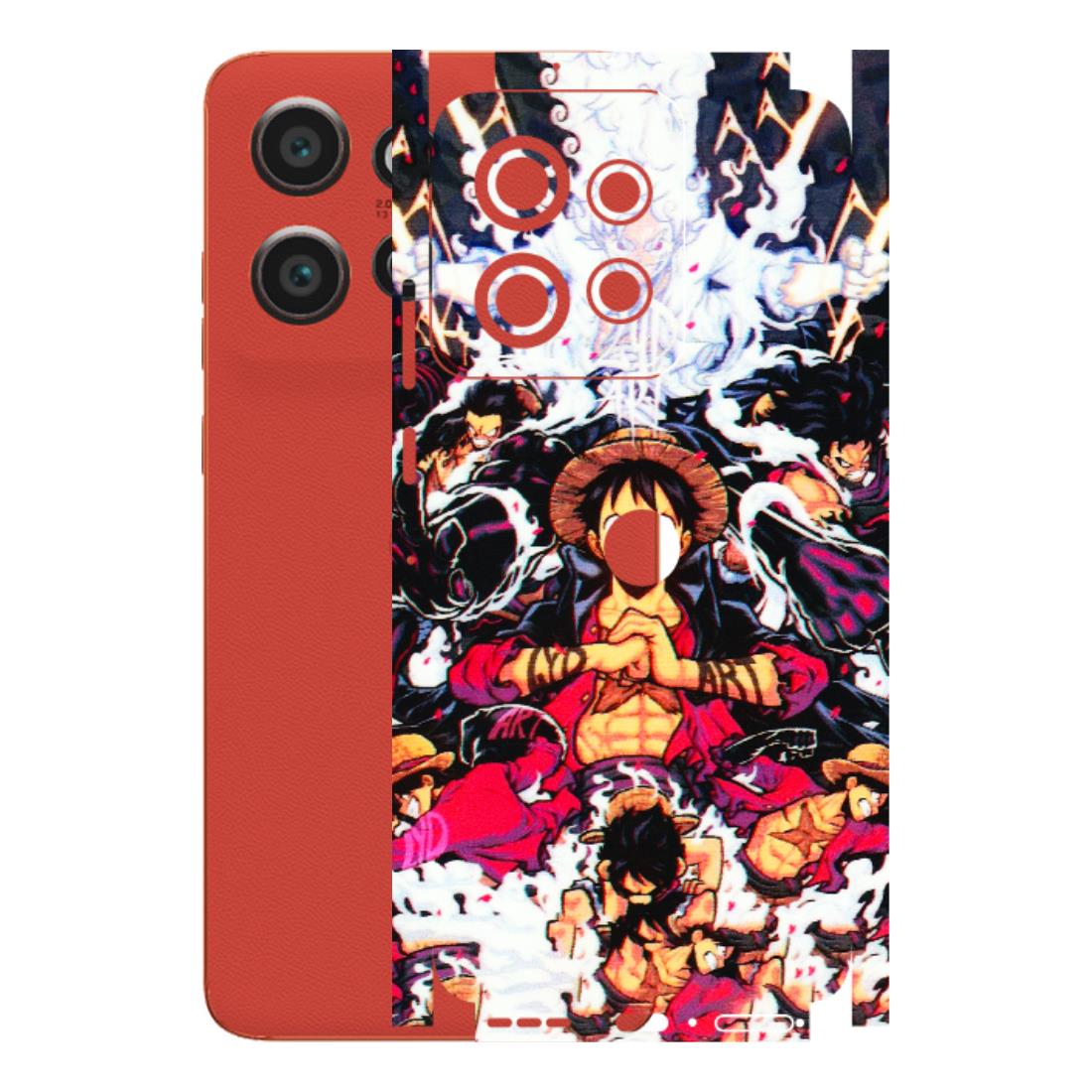 Motorola Phone Skins (All Models) - Luffy Anime Character - 3D Embossed Finish (L-203) Motorola Edge 50 Neo (5G)