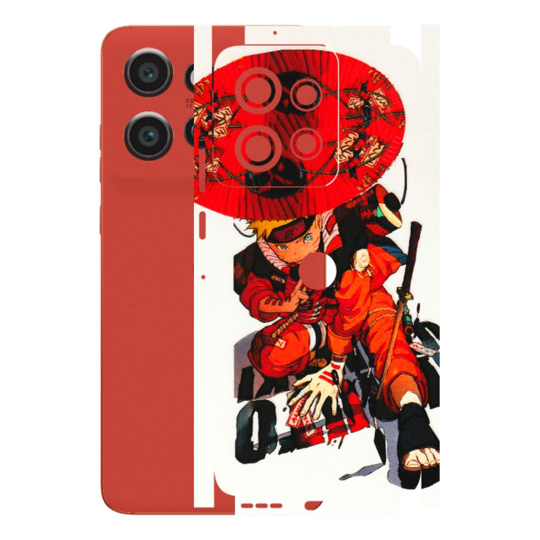 Motorola Phone Skins (All Models) - Naruto - 3D Embossed Finish (L-208) Motorola Edge 50 Neo (5G)