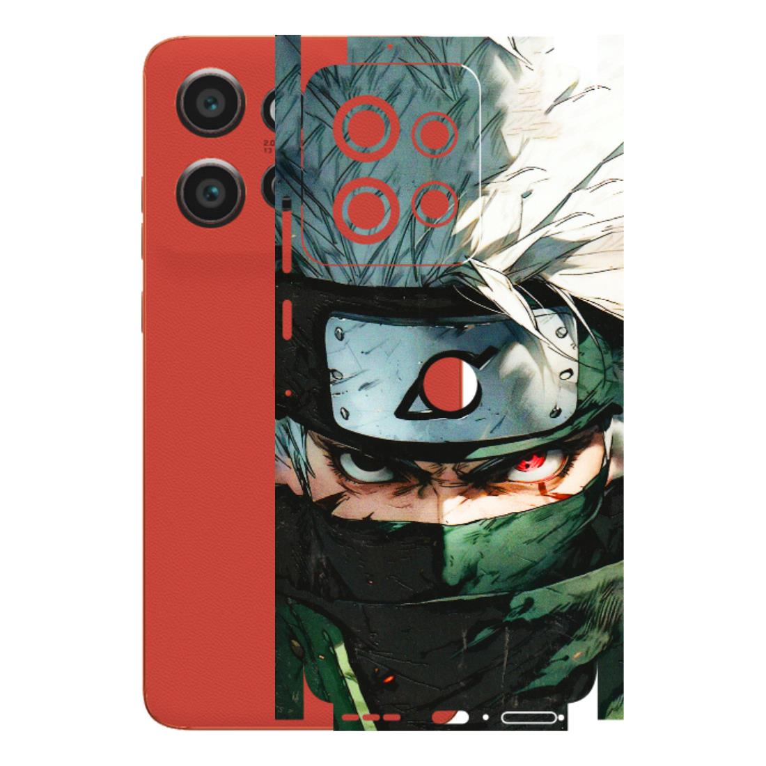 Motorola Phone Skins (All Models) - Kakashi Red Eye Focus - 3D Embossed Finish (L-227) Motorola Edge 50 Neo (5G)