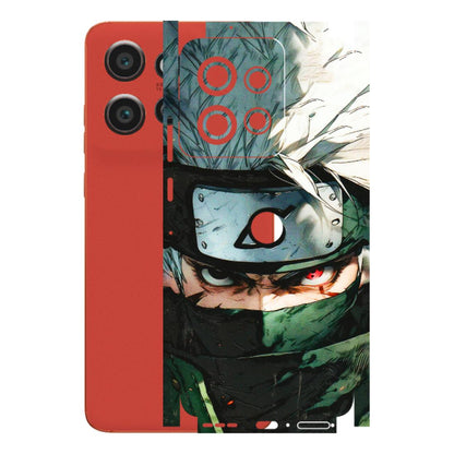 Motorola Phone Skins (All Models) - Kakashi Red Eye Focus - 3D Embossed Finish (L-227) Motorola Edge 50 Neo (5G)