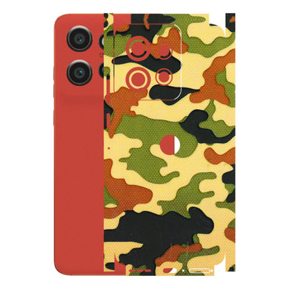 Motorola Phone Skins (All Models) - Indian Military - 3D Embossed Finish (L-234) Motorola Edge 50 Neo (5G)