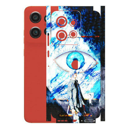Motorola Phone Skins (All Models) - Gojo Satoru evil eye - 3D Embossed Finish (L-239) Motorola Edge 50 Neo (5G)