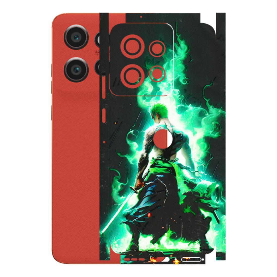 Motorola Phone Skins (All Models) - Zoro Sword - 3D Embossed Finish (L-241) Motorola Edge 50 Neo (5G)