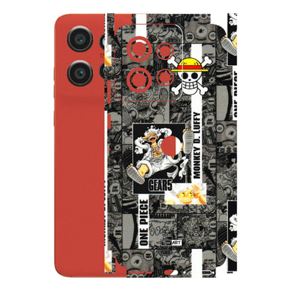 Motorola Phone Skins (All Models) - Cuffy Anime MonkeyCamic - 3D Embossed Finish (L-242) Motorola Edge 50 Neo (5G)