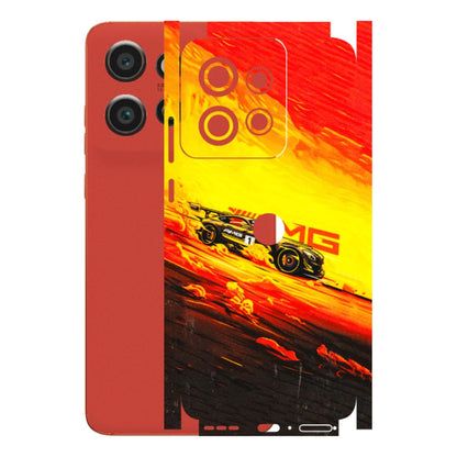 Motorola Phone Skins (All Models) - AMG Car Speed Cover - 3D Embossed Finish (L-256) Motorola Edge 50 Neo (5G)