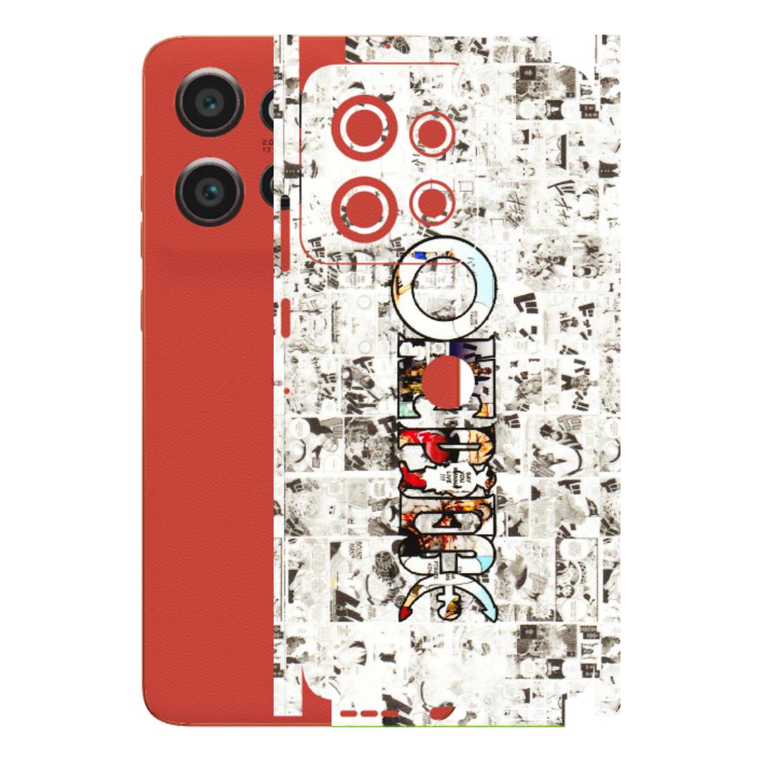 Motorola Phone Skins (All Models) - One Piece Manga - 3D Embossed Finish (L-26) Motorola Edge 50 Neo (5G)