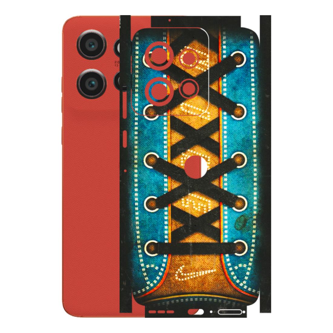 Motorola Phone Skins (All Models) - Sneakers Lover Nike - 3D Embossed Finish (L-262) Motorola Edge 50 Neo (5G)