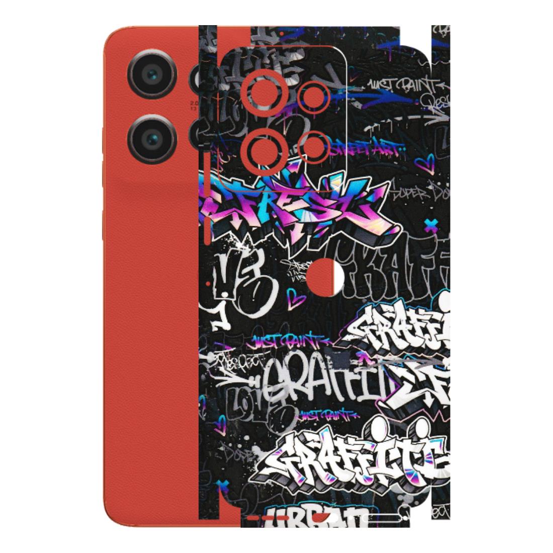 Motorola Phone Skins (All Models) - Graffiti Killer - 3D Embossed Finish (L-274) Motorola Edge 50 Neo (5G)
