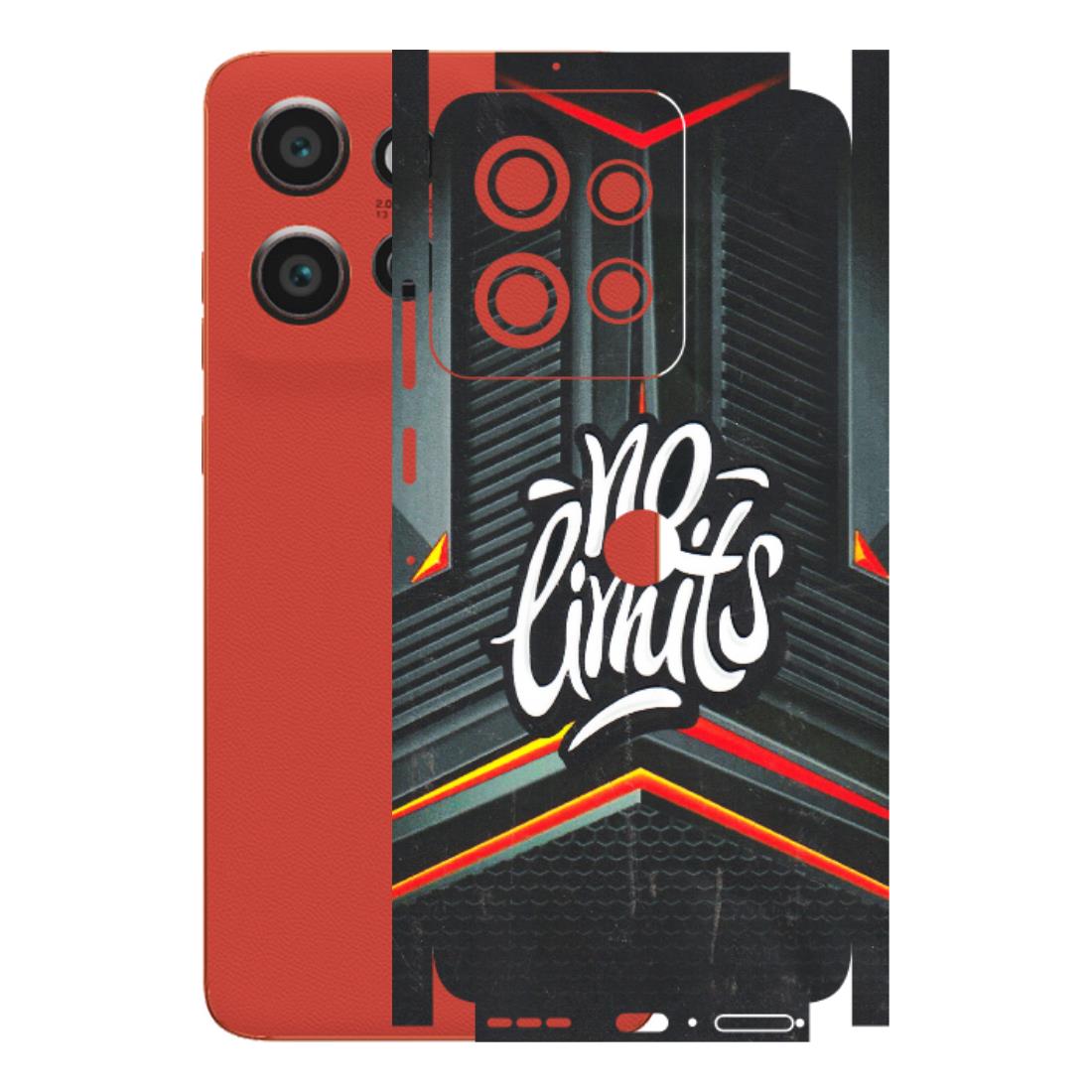 Motorola Phone Skins (All Models) - No Limits - 3D Embossed Finish (L-286) Motorola Edge 50 Neo (5G)