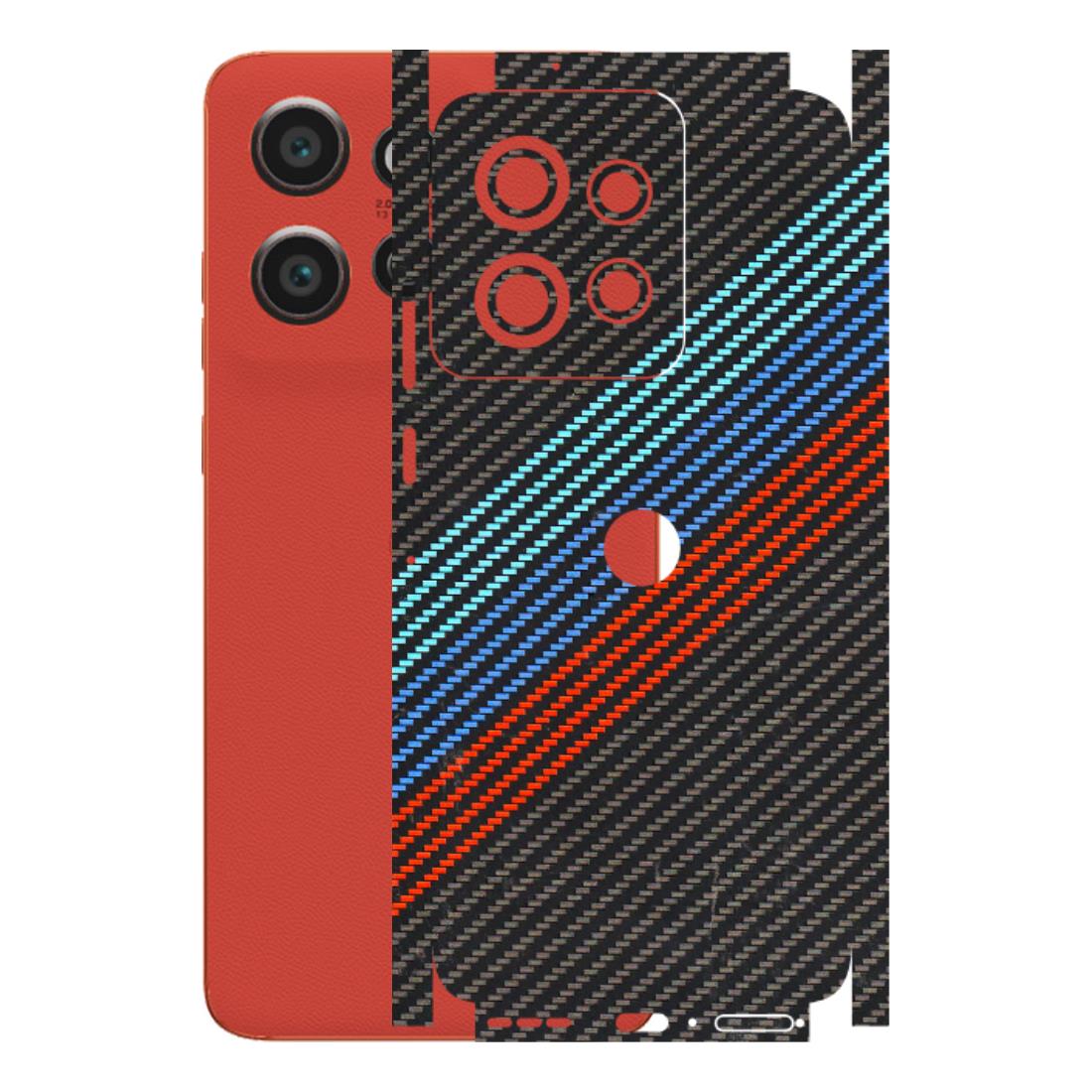 Motorola Phone Skins (All Models) - Carbon BM - 3D Embossed Finish (L-302) Motorola Edge 50 Neo (5G)