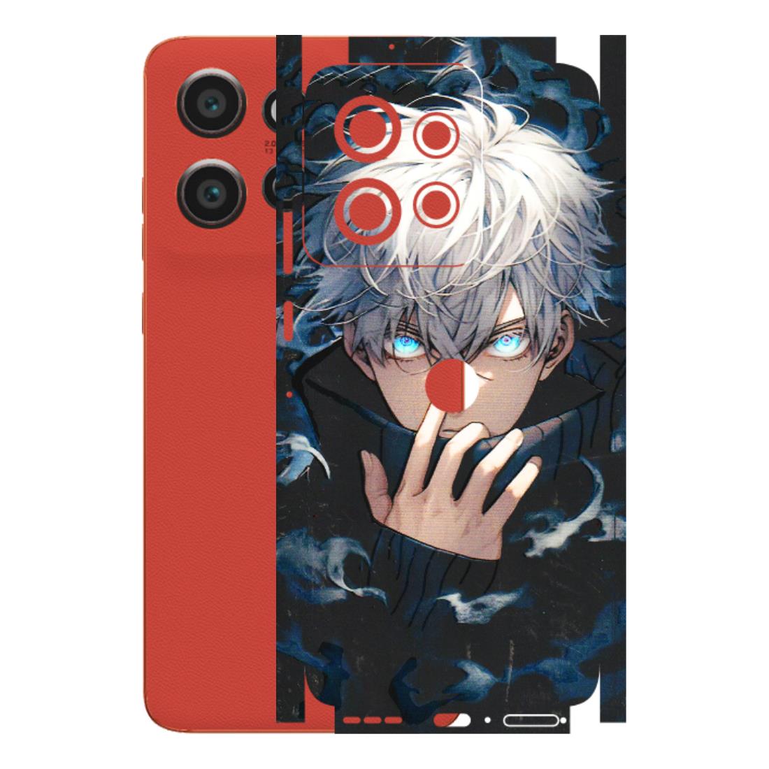 Motorola Phone Skins (All Models) - New Jujutsu Kaisen Anime - 3D Embossed Finish (L-313) Motorola Edge 50 Neo (5G)