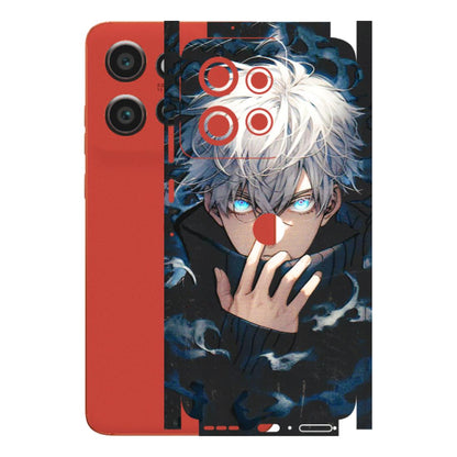 Motorola Phone Skins (All Models) - New Jujutsu Kaisen Anime - 3D Embossed Finish (L-313) Motorola Edge 50 Neo (5G)