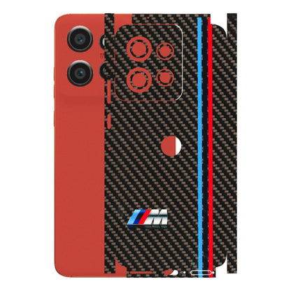 Motorola Phone Skins (All Models) - BM Carbon Fiber Feels - 3D Embossed Finish (L-38) Motorola Edge 50 Neo (5G)