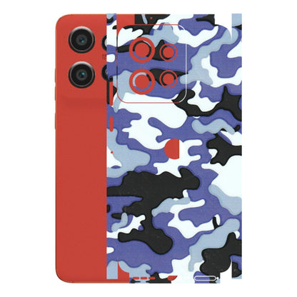 Motorola Phone Skins (All Models) - Powerfull Military Camoflauge - 3D Embossed Finish (L-49) Motorola Edge 50 Neo (5G)