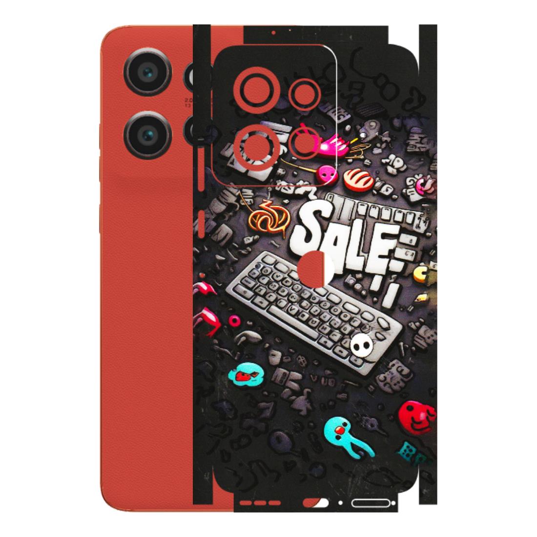 Motorola Phone Skins (All Models) - Gadgets Sale - 3D Embossed Finish (L-50) Motorola Edge 50 Neo (5G)