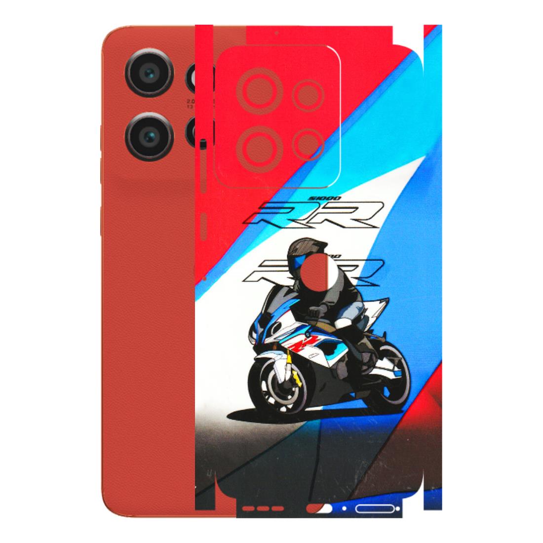 Motorola Phone Skins (All Models) - Bikers Love - 3D Embossed Finish (L-58) Motorola Edge 50 Neo (5G)