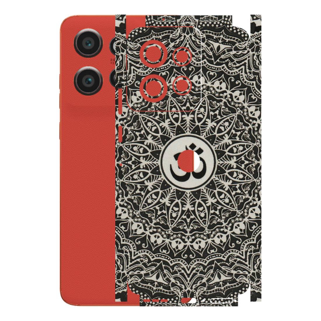 Motorola Phone Skins (All Models) - Aum Elegant Mandala - 3D Embossed Finish (L-62) Motorola Edge 50 Neo (5G)