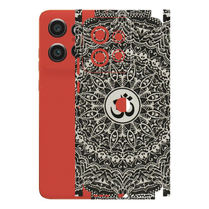 Motorola Phone Skins (All Models) - Aum Elegant Mandala - 3D Embossed Finish (L-62) Motorola Edge 50 Neo (5G)