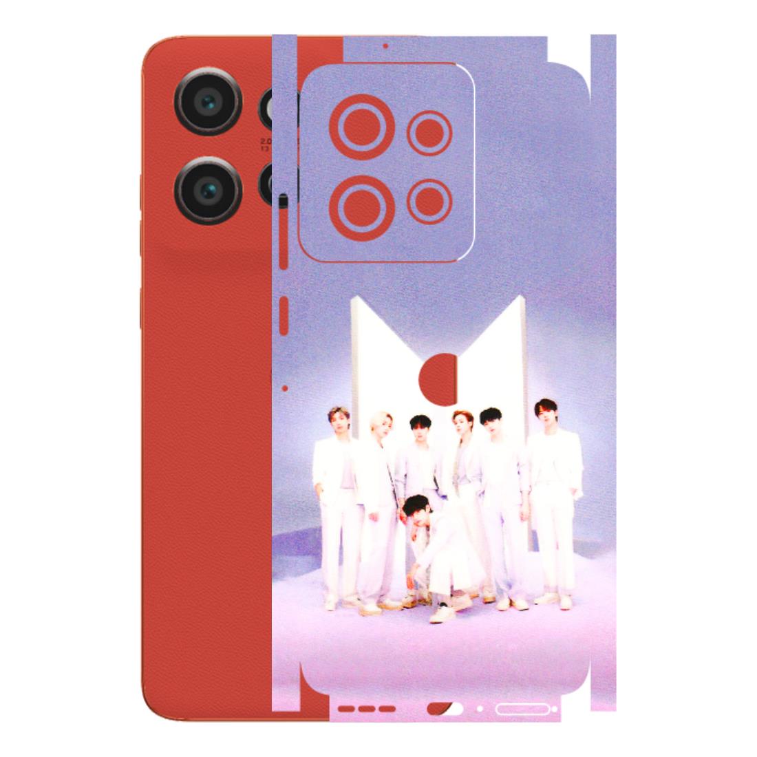 Motorola Phone Skins (All Models) - BTS - 3D Embossed Finish (L-94) Motorola Edge 50 Neo (5G)