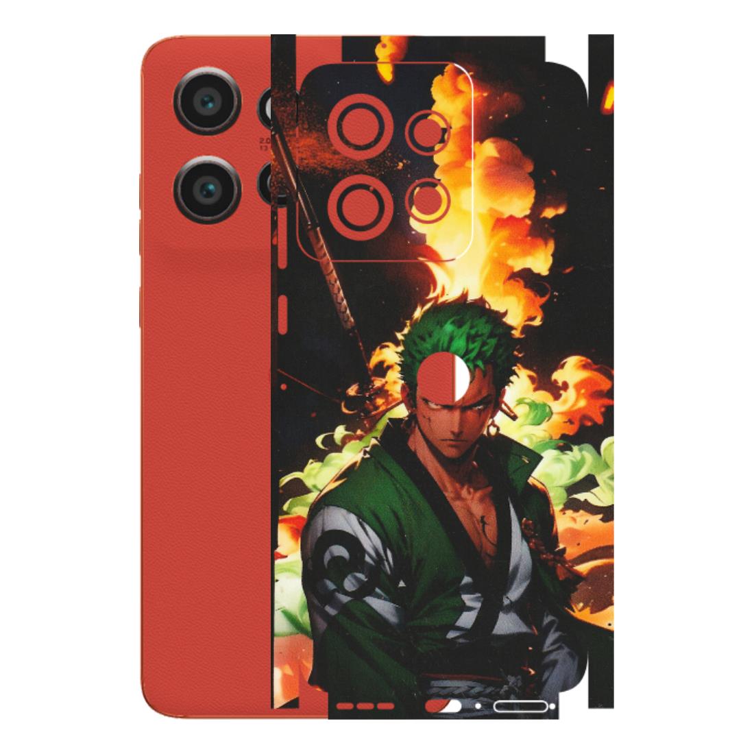 Motorola Phone Skins (All Models) - Roronoa Zoro - Matte Finish (M-102) Motorola Edge 50 Neo (5G)