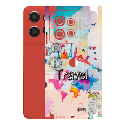 Motorola Phone Skins (All Models) - Travel The Wonders - Matte Finish (M-108) Motorola Edge 50 Neo (5G)