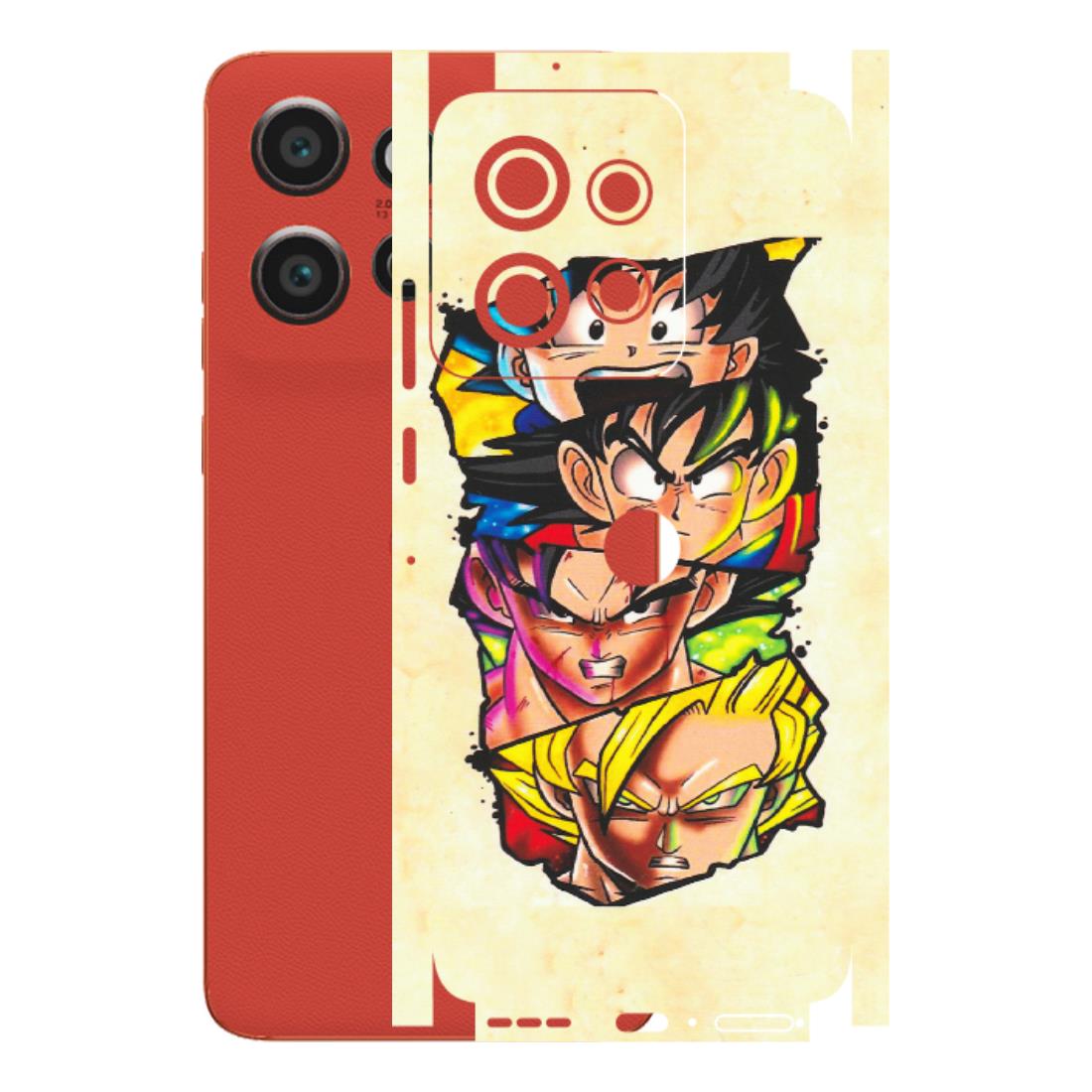 Motorola Phone Skins (All Models) - Angry Multi Anime - Matte Finish (M-113) Motorola Edge 50 Neo (5G)