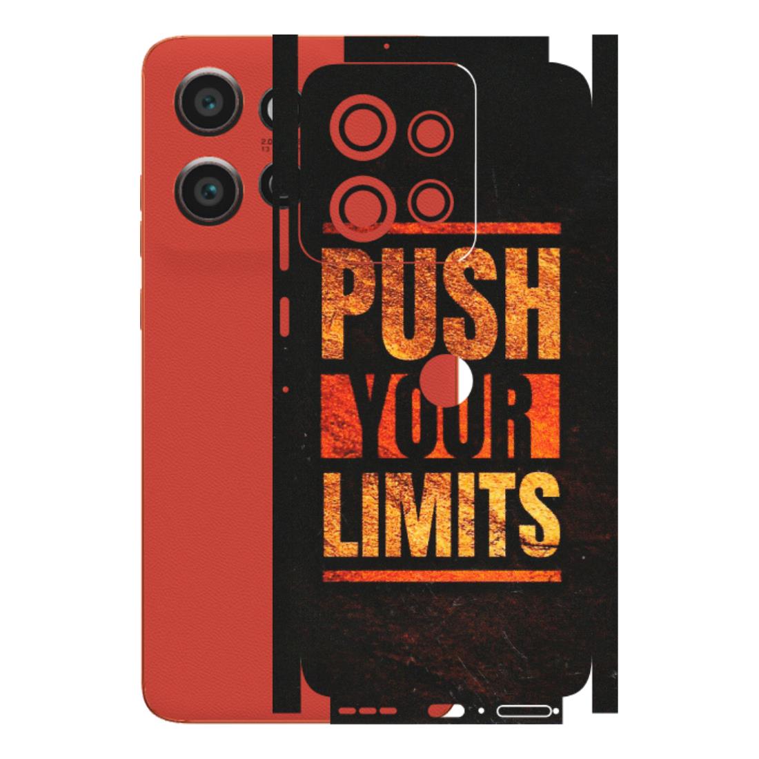 Motorola Phone Skins (All Models) - Push Your Limits - Matte Finish (M-118) Motorola Edge 50 Neo (5G)
