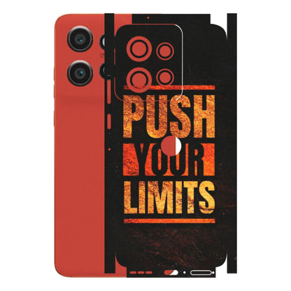 Motorola Phone Skins (All Models) - Push Your Limits - Matte Finish (M-118) Motorola Edge 50 Neo (5G)