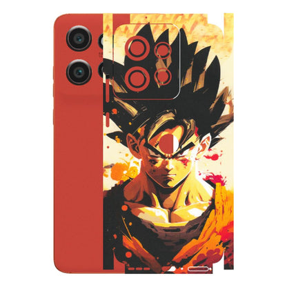 Motorola Phone Skins (All Models) - Angry Goku - Matte Finish (M-12) Motorola Edge 50 Neo (5G)