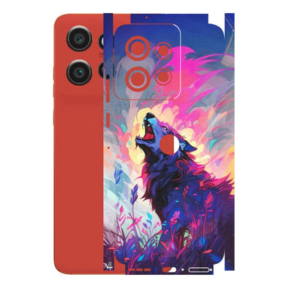 Motorola Phone Skins (All Models) - New Wild Wolf Abstract - Matte Finish (M-125) Motorola Edge 50 Neo (5G)