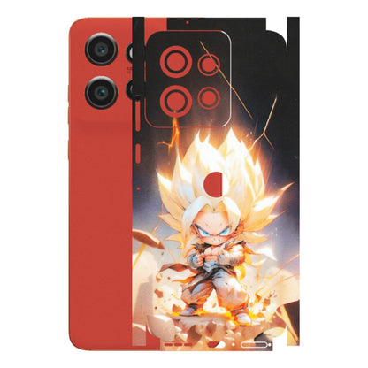 Motorola Phone Skins (All Models) - Goku Dragon Cute Anime - Matte Finish (M-131) Motorola Edge 50 Neo (5G)