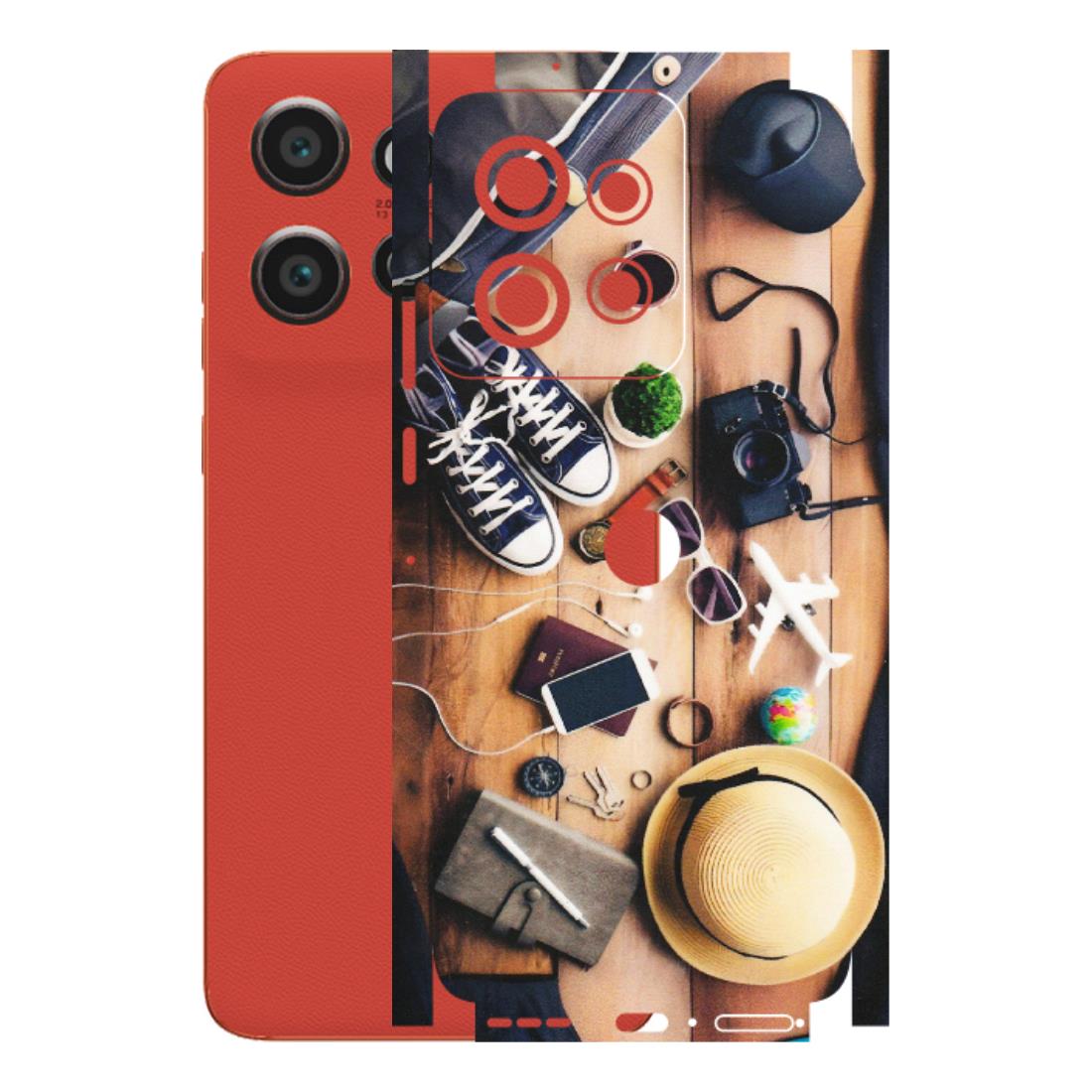 Motorola Phone Skins (All Models) - Travel Wanderlust - Matte Finish (M-133) Motorola Edge 50 Neo (5G)