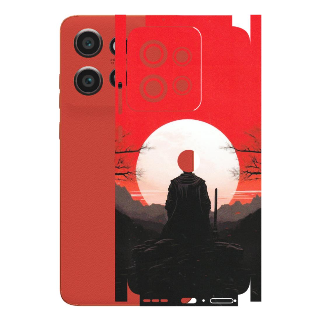 Motorola Phone Skins (All Models) - Samurai Anime - Matte Finish (M-141) Motorola Edge 50 Neo (5G)