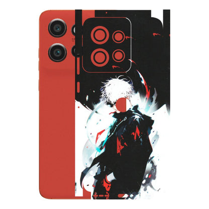 Motorola Phone Skins (All Models) - Gojo Powerful Charater Kaisen Anime - Matte Finish (M-144) Motorola Edge 50 Neo (5G)