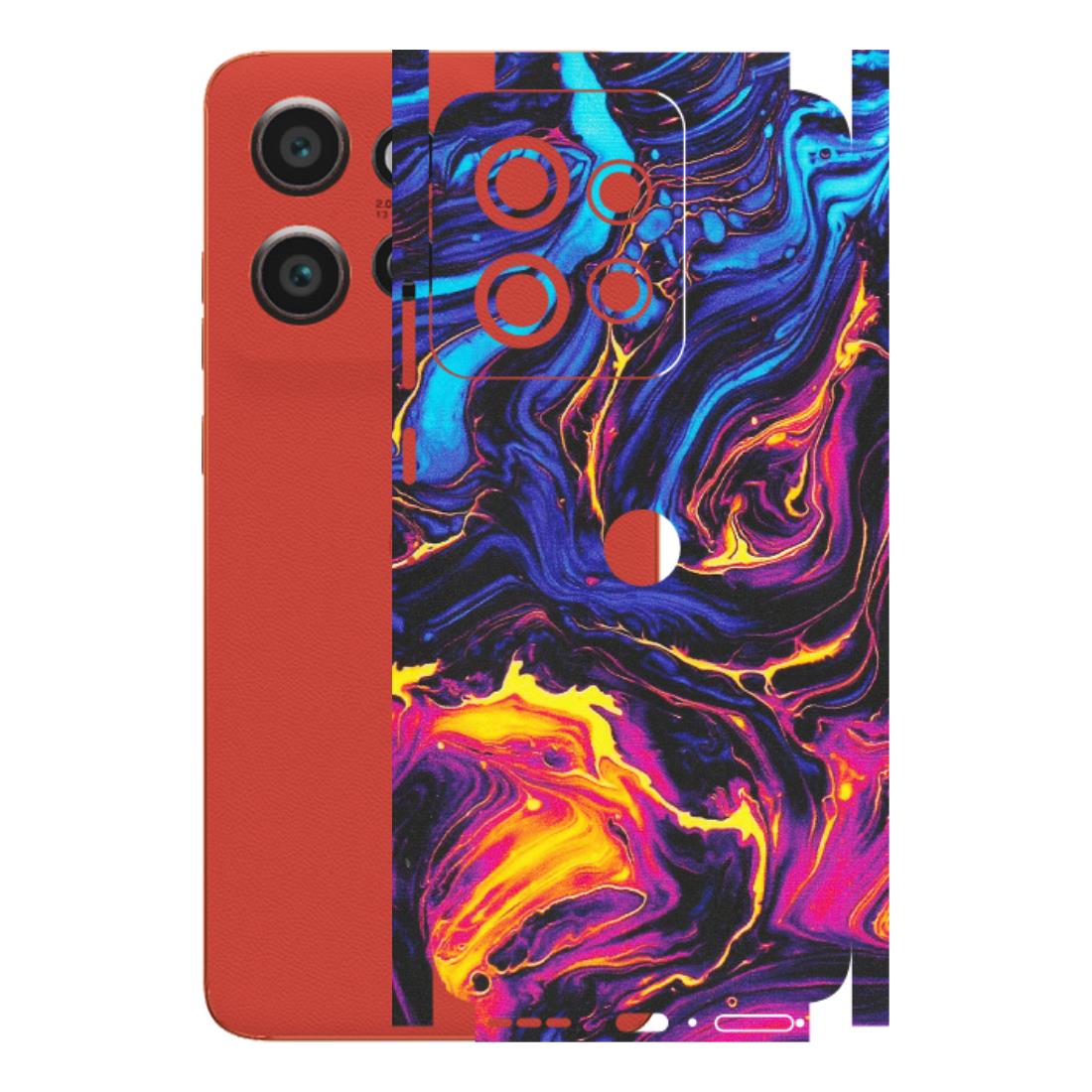 Motorola Phone Skins (All Models) - Abstract Paint Classy - Matte Finish (M-15) Motorola Edge 50 Neo (5G)