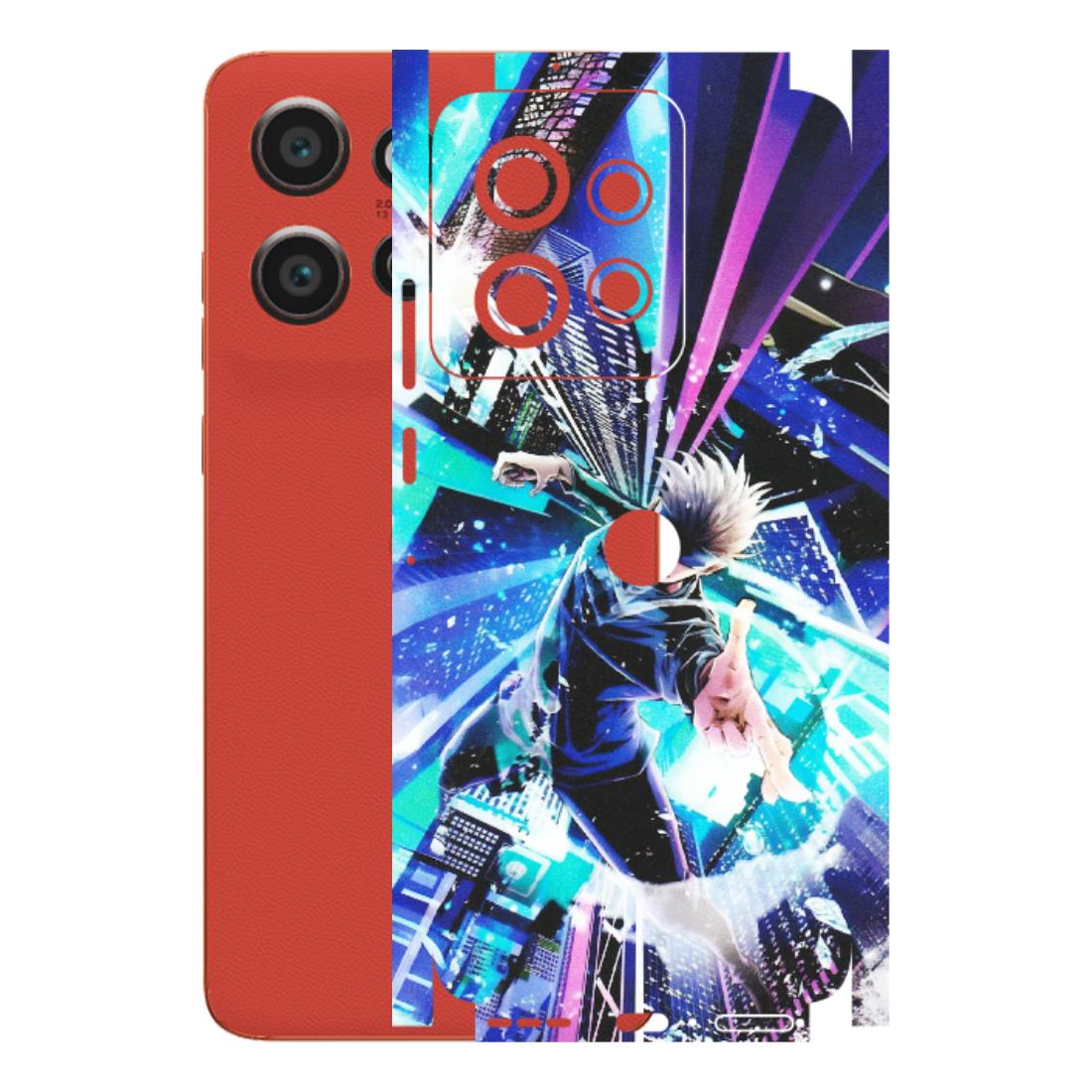 Motorola Phone Skins (All Models) - Manga Action Jujustu Kaisen Anime - Matte Finish (M-155) Motorola Edge 50 Neo (5G)