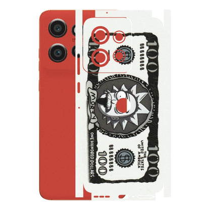 Motorola Phone Skins (All Models) - Rick And Morty Hundred Dollar Anime - Matte Finish (M-161) Motorola Edge 50 Neo (5G)